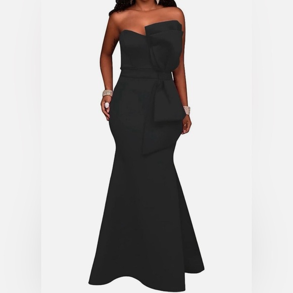 MAYFASEY Off The Shoulder Evening Dress SZ Medium - Picture 2 of 9